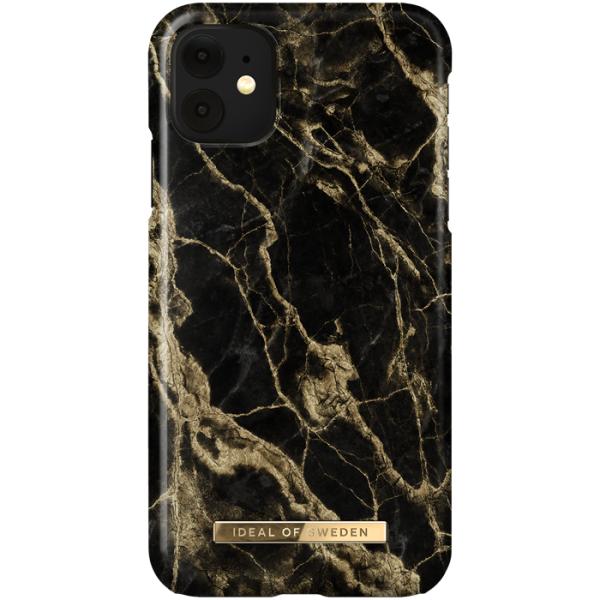 iDeal Of Sweden Fashion Skal för iPhone 11/XR - Golden Smoke Marble