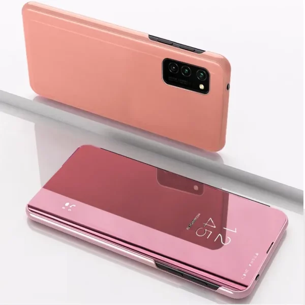 Fodral View + Spegel för Samsung Galaxy A41 - Roséguld