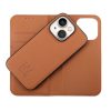 iPhone 14 Plånboksfodral Magnet Rvelon - Brun - Bild 6