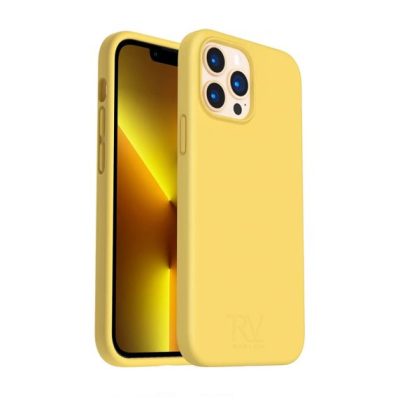 iPhone 14 Pro Silikonskal Rvelon - Gul