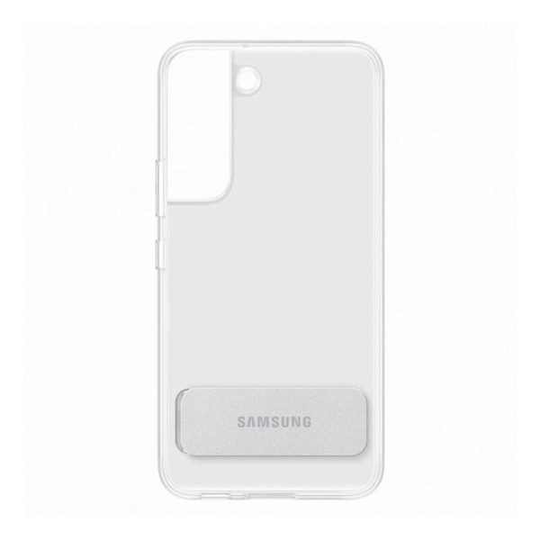 Samsung Original Galaxy S22 Plus skal clear standing cover transparent klar - Bild 2