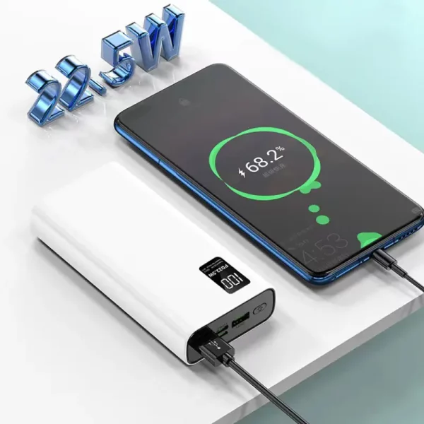 SiGN Super Powerbank 30000mAh, 22.5W - Vit - Bild 2