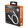 Magnetic USB-C Charge Cable, slipp kabeltrassel, 2,4A, 1 meter - Bild 3
