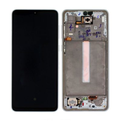 Samsung Galaxy A33 5G LCD Skärm med Display - Vit