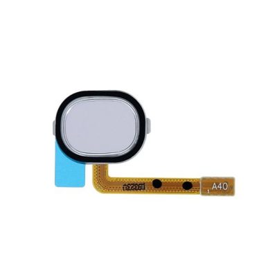 Samsung Galaxy A40 Fingeravtrycksläsare - Vit