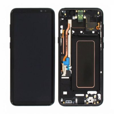 Samsung Galaxy S8 Plus Skärm med LCD Display Original - Svart