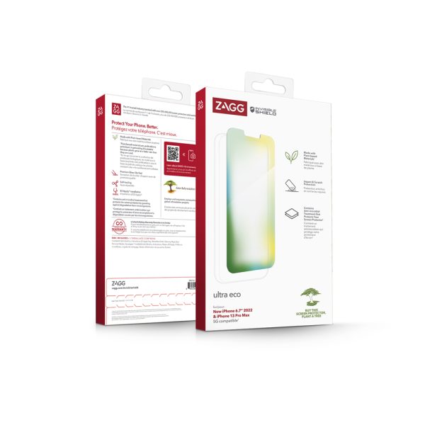 ZAGG INVISIBLESHIELD iPhone 13 Pro Max/iPhone 14 Plus Skärmskydd Ultra eco