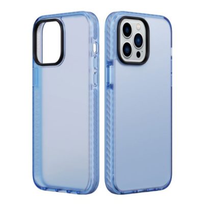 iPhone 13 Pro Max Stöttåligt TPU Mobilskal - Blå