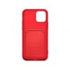 iPhone 13 Silikonskal med Korthållare - Röd - Bild 3