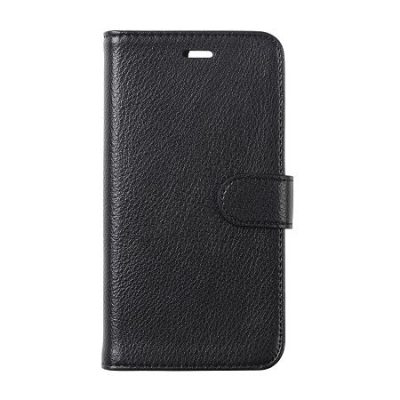 Huawei Honor 8 Plånboksfodral Läder med Stativ - Svart