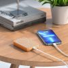 Powerbank Magnetisk med Trådlös Laddning 10000 mAh - Rosa - Bild 5