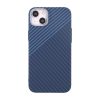 iPhone 15 Mobilskal i Kolfiber - Blå/Grå - Bild 2
