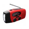 Vevradio med Solceller och Dynamo - Röd - Bild 2