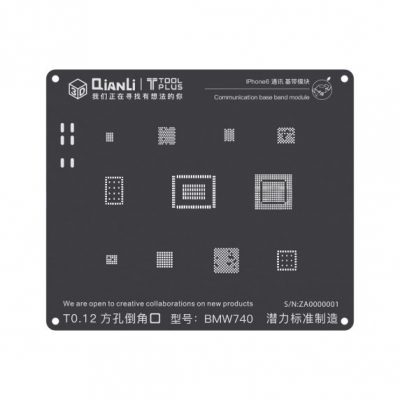 2D iBlack BMW740 Communication Base Band BGA Reballing - Phone 6