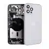 iPhone 12 Pro Max Baksida med Komplett Ram - Silver