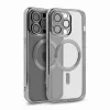 Luxury Mobilskal med Magsafe iPhone 15 Pro Max - Silver - Bild 3