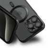 Luxury Mobilskal med Magsafe iPhone 15 Pro Max - Svart - Bild 2