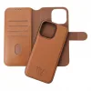iPhone 15 Pro Max Plånboksfodral Magnet Rvelon - Brun - Bild 5