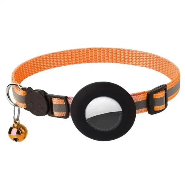 SiGN AirTag halsband för hund & katt - Orange - Bild 2