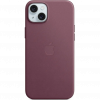 Apple iPhone 15 Plus FineWoven fodral med MagSafe, Röd