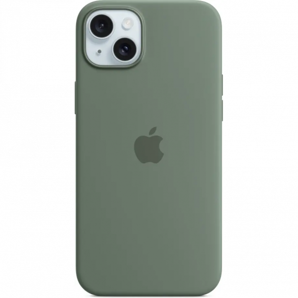 Apple Fall Iphone 15 Plus Silicone Grönt