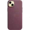 Apple iPhone 15 Plus FineWoven fodral med MagSafe, Röd - Bild 3