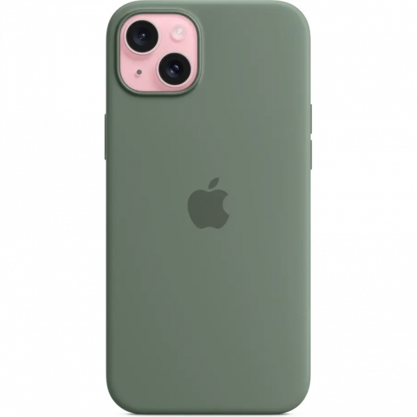 Apple Fall Iphone 15 Plus Silicone Grönt - Bild 2