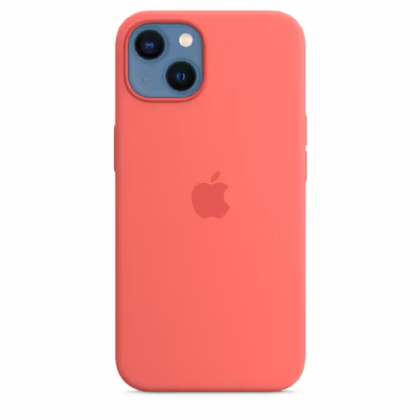 iPhone 13 mini Silicone Case with MagSafe - Pink Pomelo - Bild 3