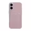 iPhone 16 Mobilskal Stöttåligt med Korthållare - Transparent - Bild 2