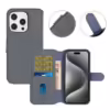 iPhone 16 Pro Plånboksfodral Magnet Rvelon - Blå - Bild 7