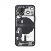 iPhone 13 Mini Baksida med Komplett Ram - Svart - Bild 3