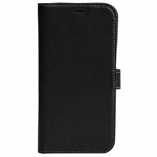 iPhone 13 leather wallet, detachable, Black - Bild 2
