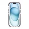 iPhone 15 Mobilskal Magnet Dubbelskydd - Lila - Bild 2