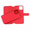 iPhone 15 Plus Plånboksfodral Magnet Rvelon - Röd - Bild 2