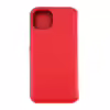 iPhone 15 Plus Plånboksfodral Magnet Rvelon - Röd - Bild 5