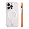 iPhone 15 Pro Max Mobilskal Korrugerad med Magsafe Rvelon - Orange