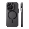 iPhone 15 Pro Max Mobilskal Korrugerad med Magsafe Rvelon - Svart
