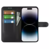 iPhone 15 Pro Max Plånboksfodral med stativ - Svart - Bild 2
