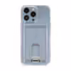iPhone 15 Pro Mobilskal med Korthållare och Stativ Rvelon - Transparent - Bild 2