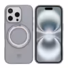 iPhone 16 Pro Max Rvelon Skal Roterande Magnet Stativ - Grå