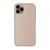 iPhone 11 Pro Max Baksida med Komplett Ram Premium - Guld - Bild 2