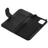 iPhone 12/12 Pro PU wallet, 3 cards, Black - Bild 3
