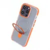 iPhone 14 Pro Mobilskal med Magsafe och Stativ - Orange - Bild 4