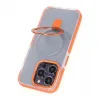 iPhone 14 Pro Mobilskal med Magsafe och Stativ - Orange - Bild 5