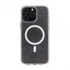 iPhone 16 Pro Max Rvelon Mobilskal TPU med MagSafe - Glitter Vit - Bild 3
