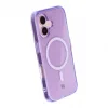 iPhone 16 Rvelon Mobilskal TPU med MagSafe - Glitter Lila - Bild 4