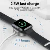 SiGN Magnetisk USB-C Laddare för Apple Watch, 2.5W, 1.2m - Vit - Bild 4