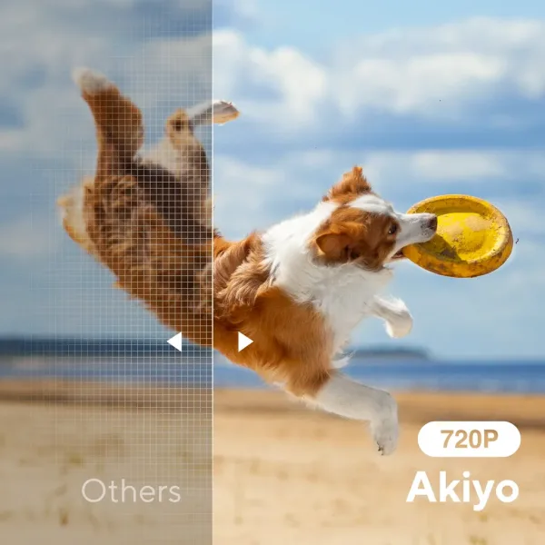 AKIYO O1 bärbar miniprojektor för telefon/surfplatta/dator/PS5, 720p - Bild 2