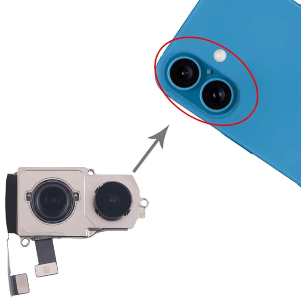 iPhone 16 Plus Bakre Kamera Original - Bild 4