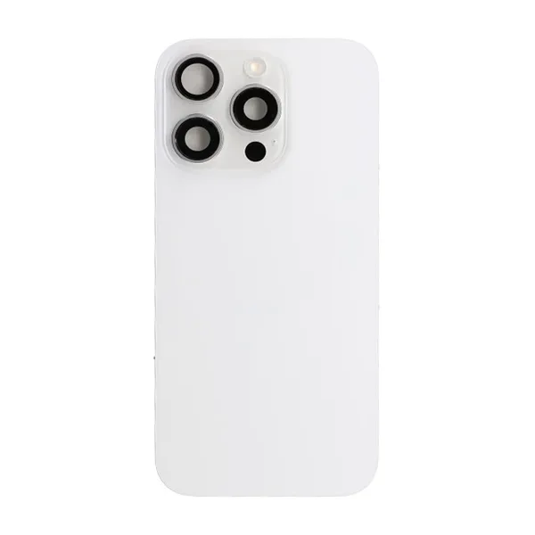 iPhone 16 Pro Bakre Glas Original Vit - Bild 2